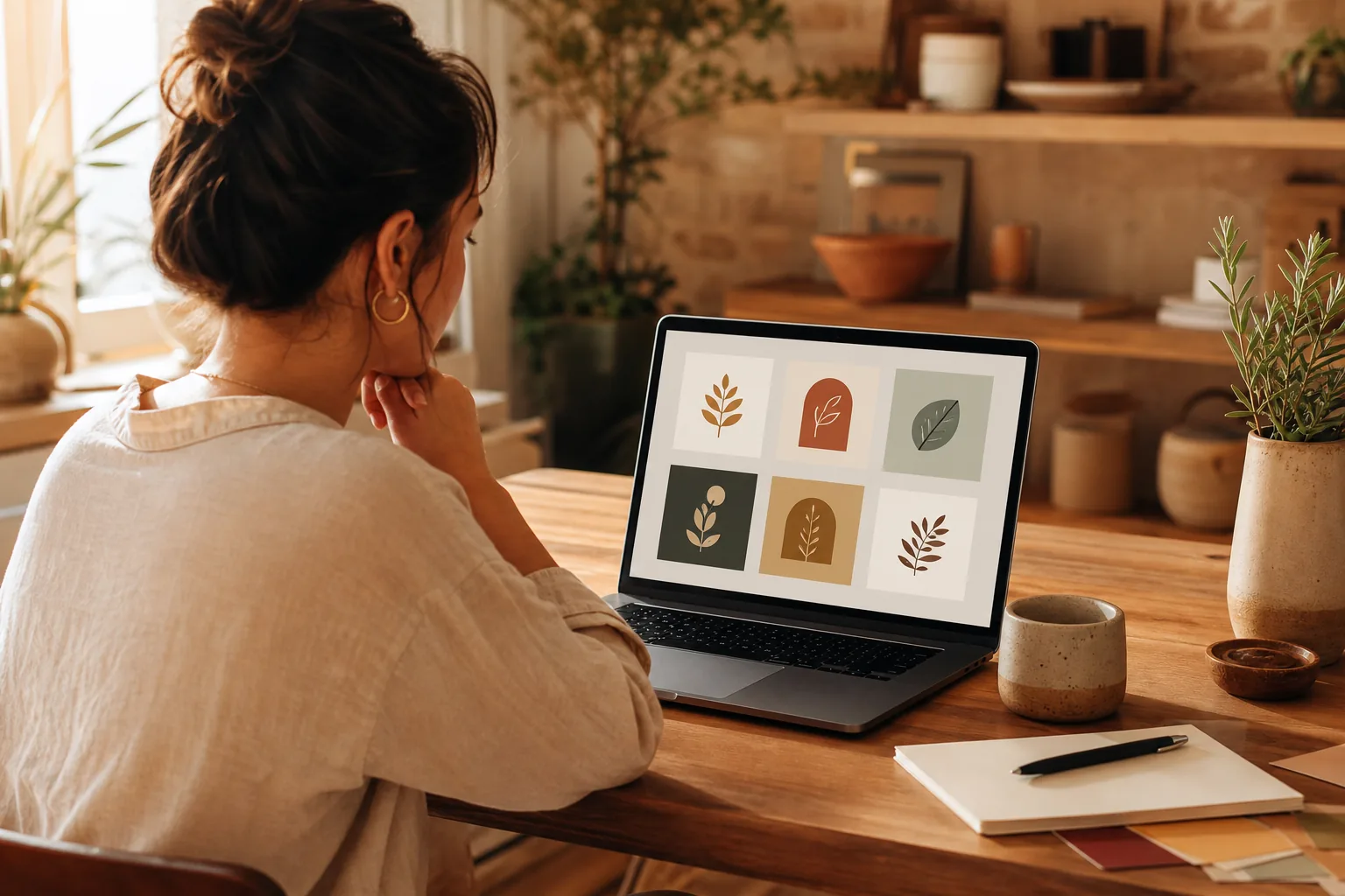 Slik lager du en logo med AI gratis